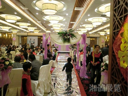 婚庆现场布置